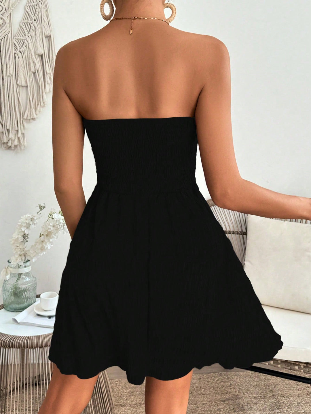 Rochie scurtă SHEIN, negru