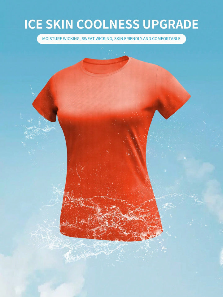 Tricou SHEIN, portocaliu