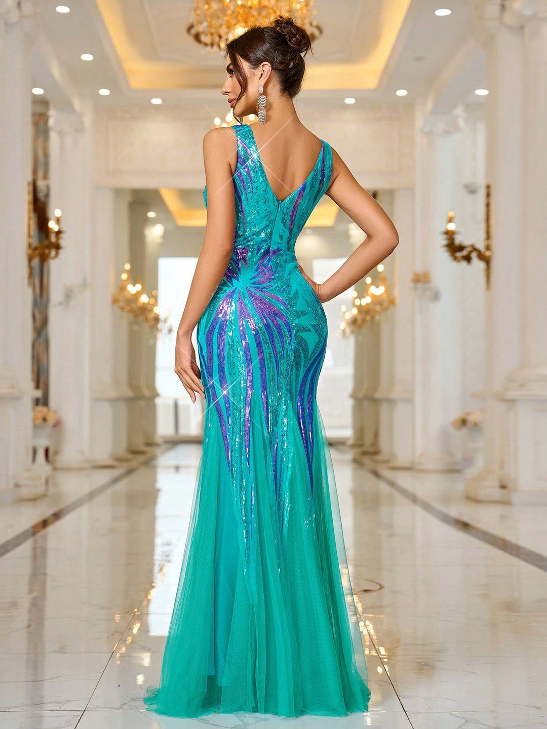 Rochie SHEIN, albastru
