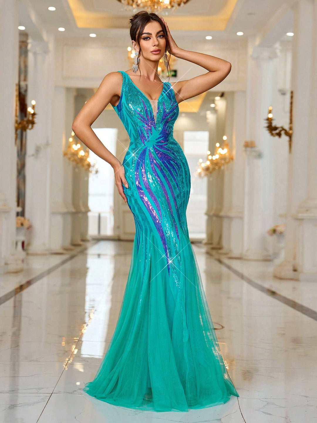 Rochie SHEIN, albastru