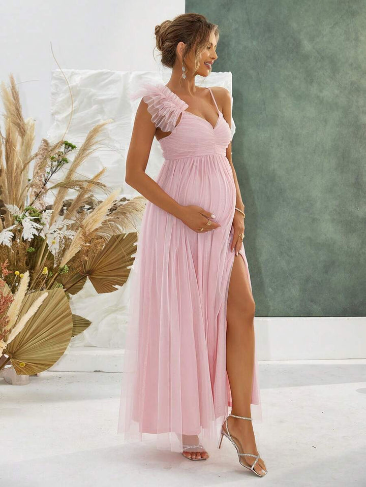 Rochie maxi SHEIN, roz