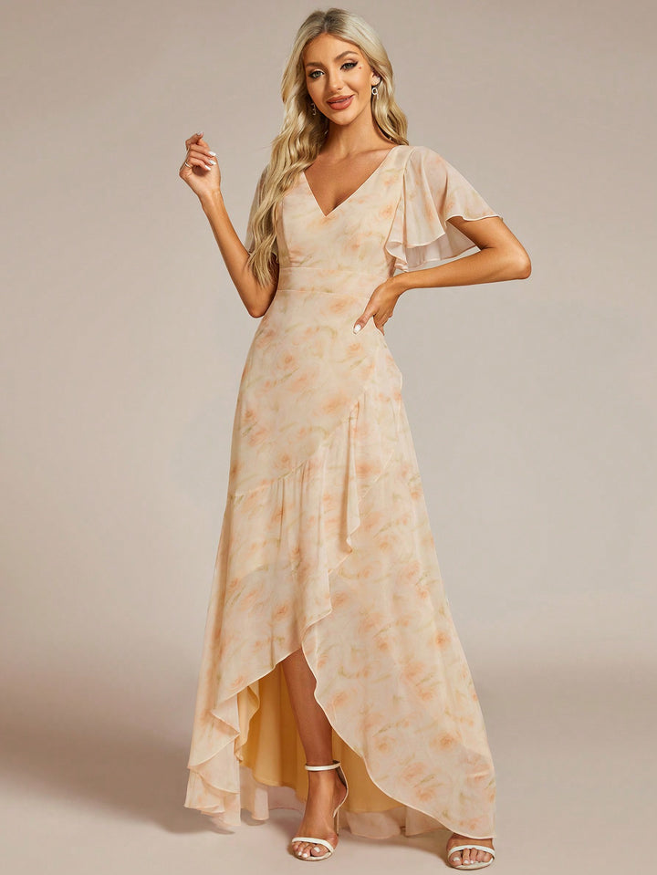 Rochie maxi SHEIN, bej