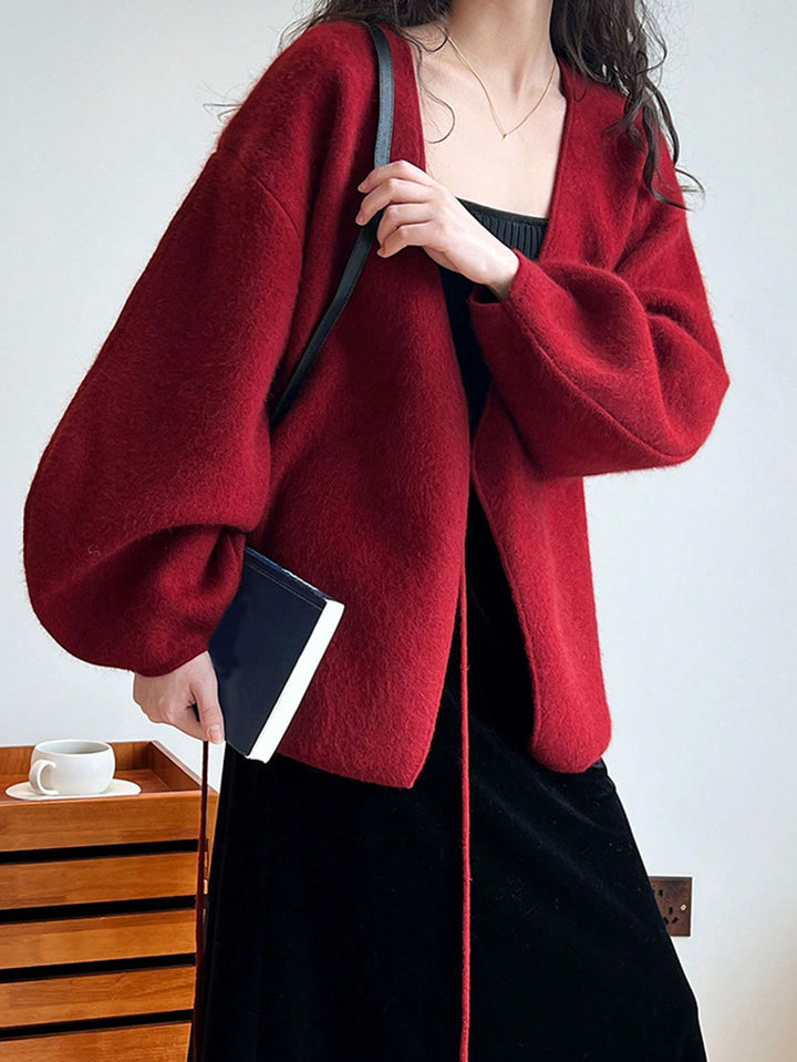 Cardigan SHEIN, roșu
