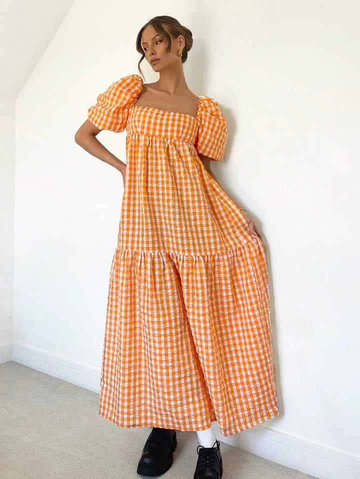 Rochie maxi SHEIN, mix culori
