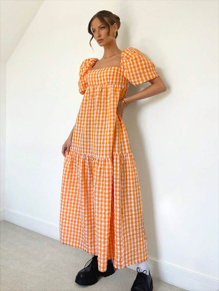 Rochie maxi SHEIN, mix culori