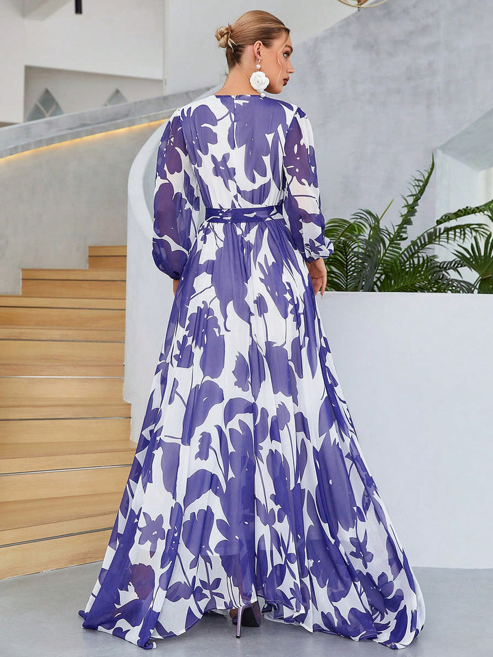 Rochie maxi SHEIN, albastru