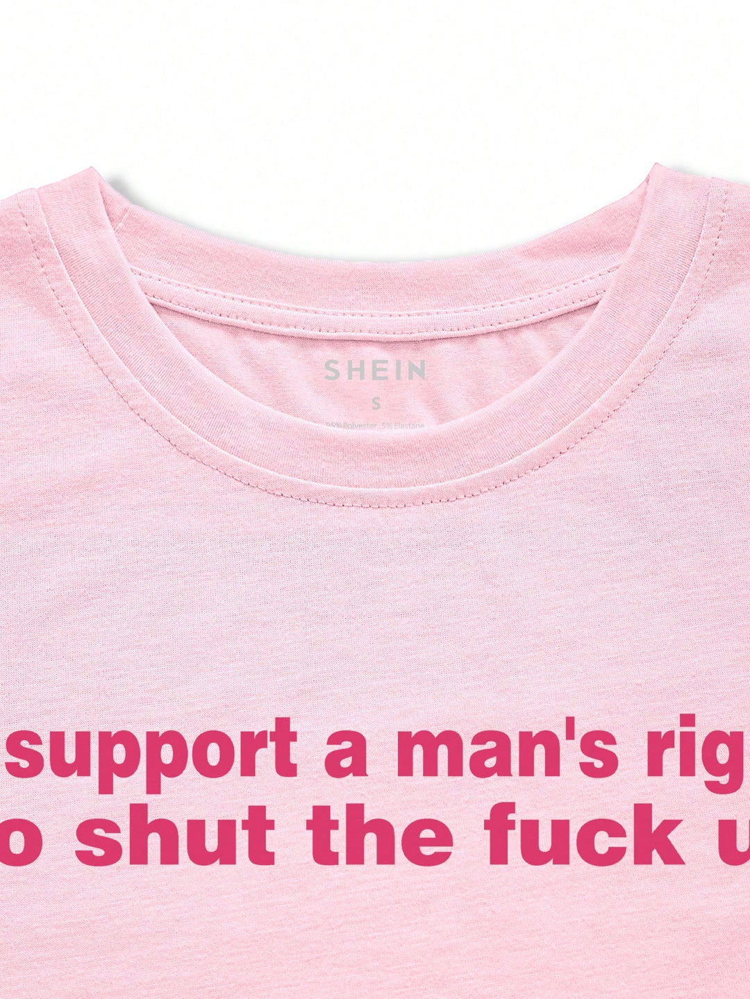 Tricou SHEIN, roz