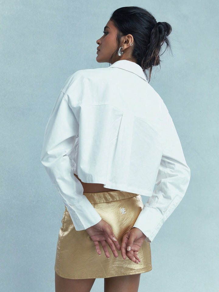 MISSGUIDED by Shein miniszoknya, arany színben