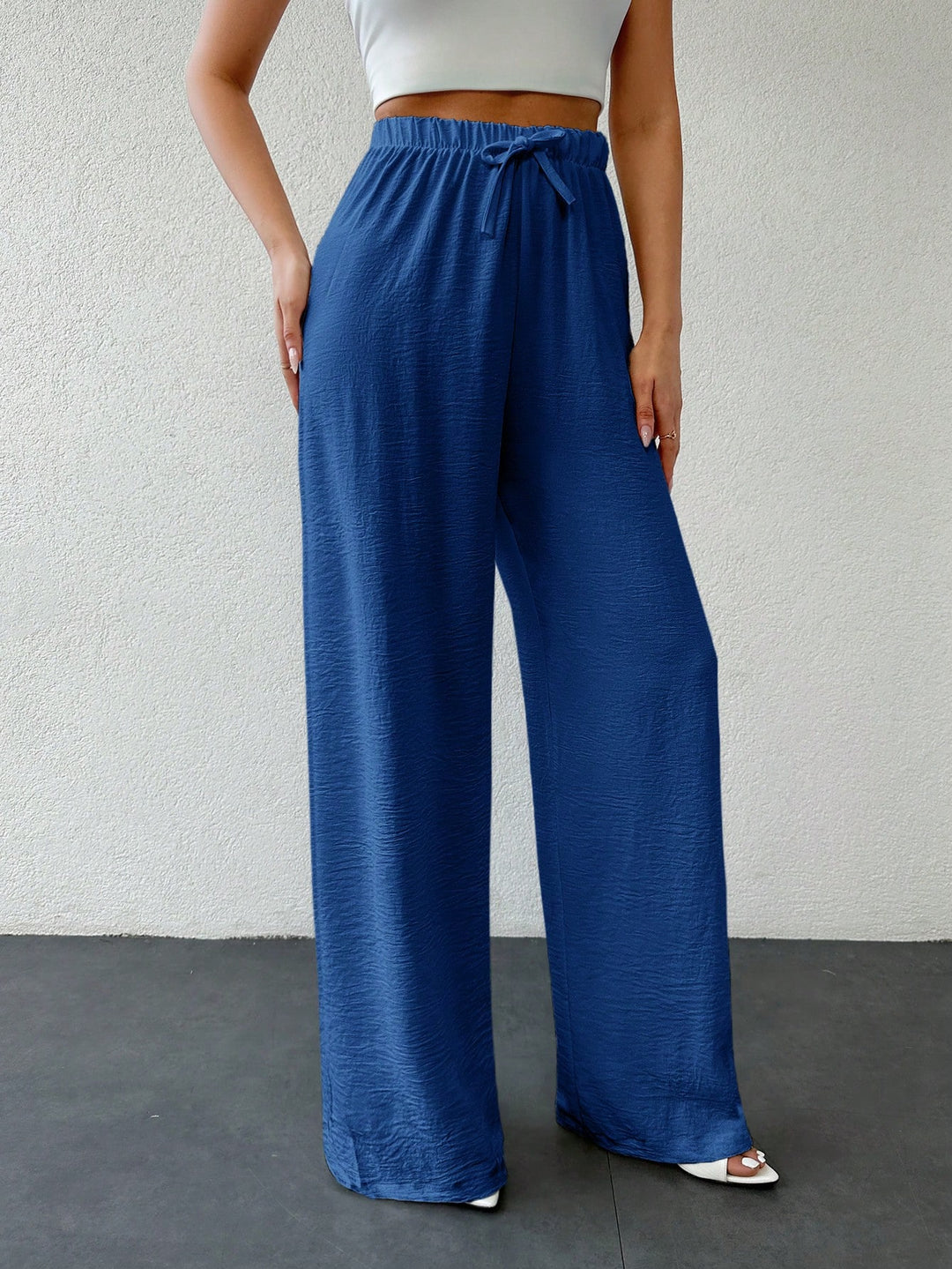 Pantaloni SHEIN, albastru