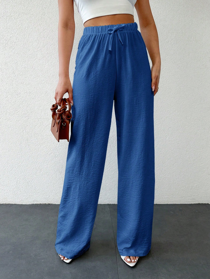 Pantaloni SHEIN, albastru