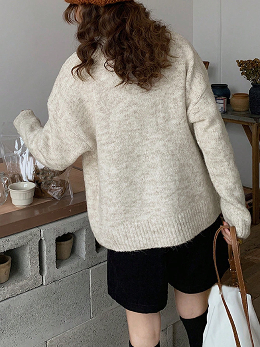 Cardigan SHEIN, bej