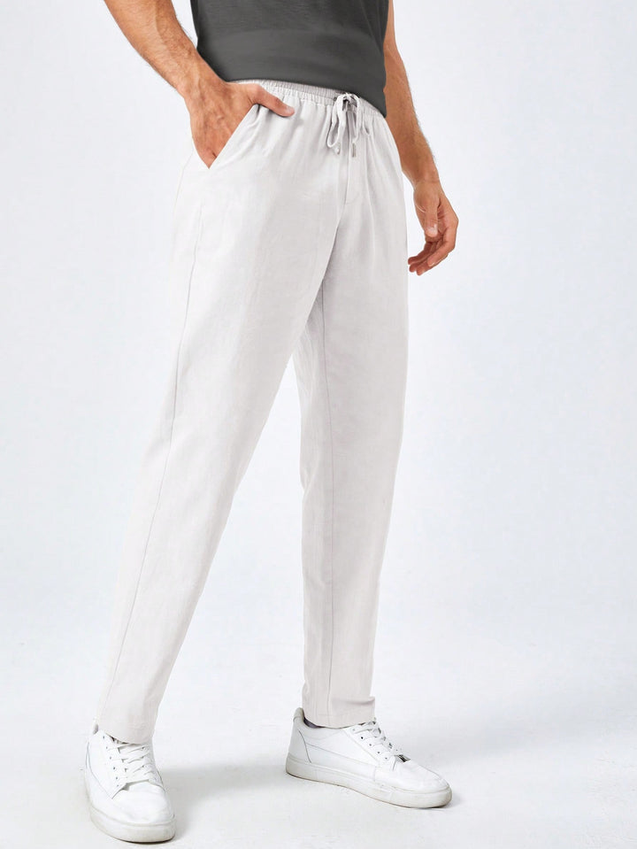 Pantalon SHEIN, alb