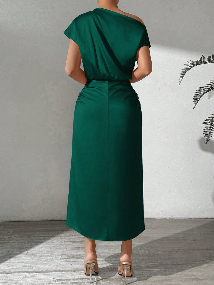 SHEIN maxi ruha, zöld