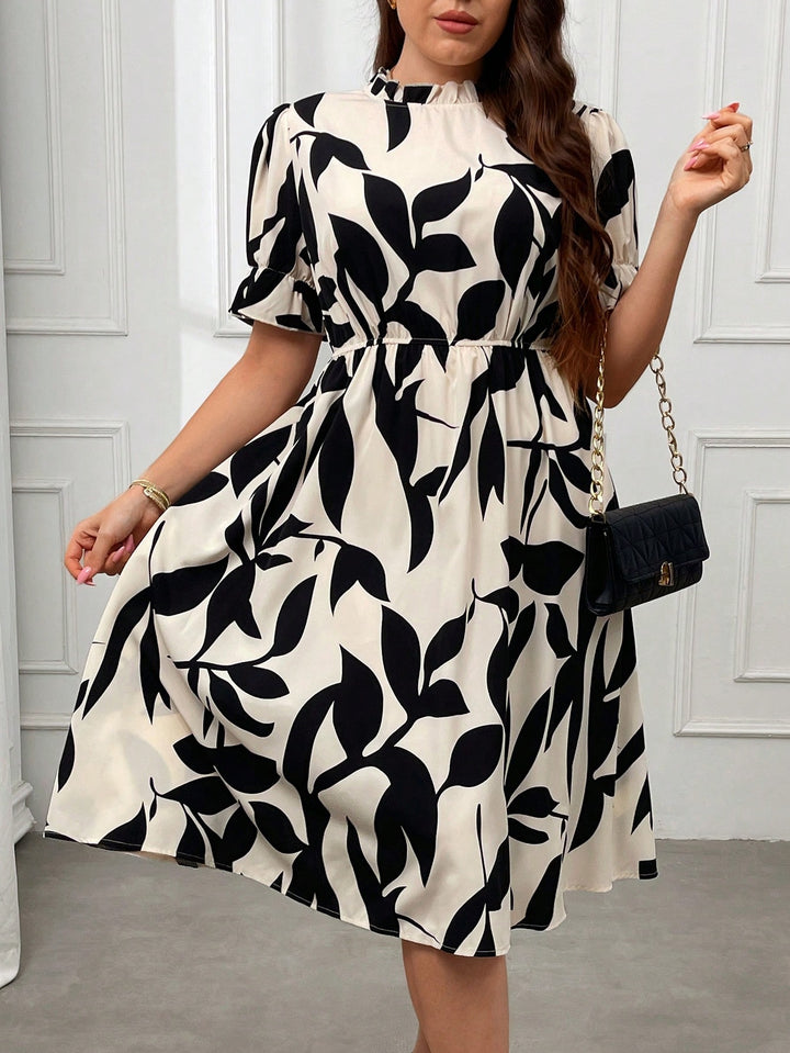 Rochie midi SHEIN, mix culori