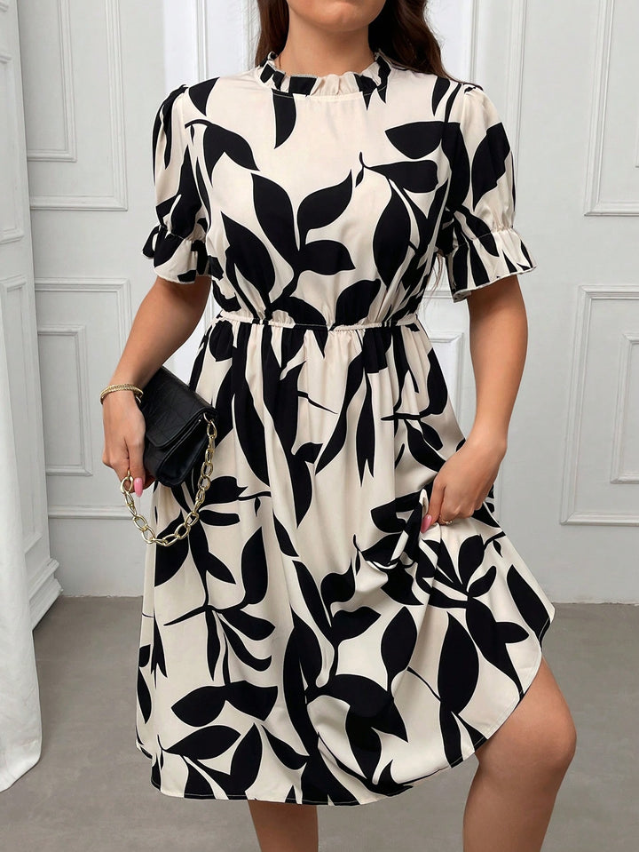 Rochie midi SHEIN, mix culori