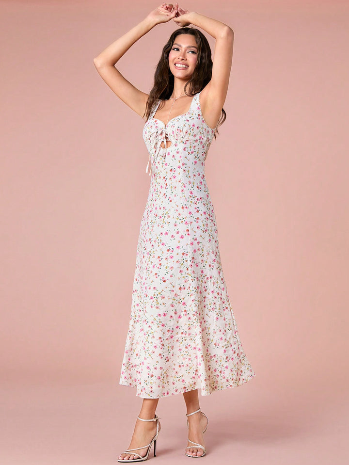 SHEIN maxi ruha, fehér