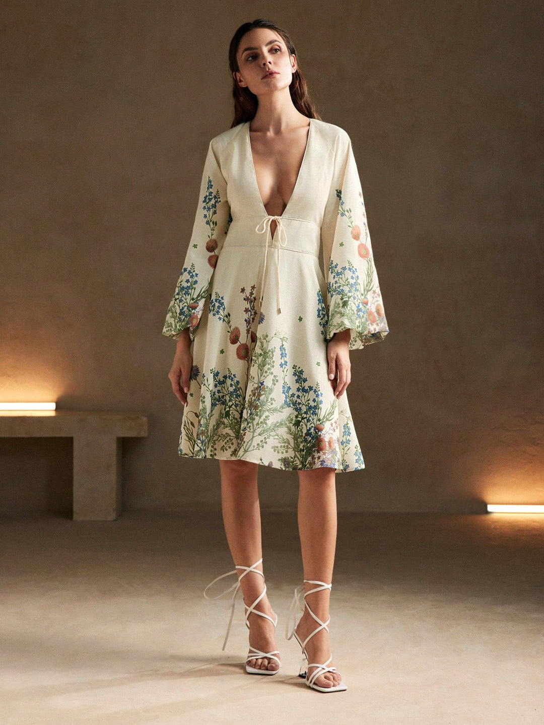 Rochie scurtă SHEIN, alb