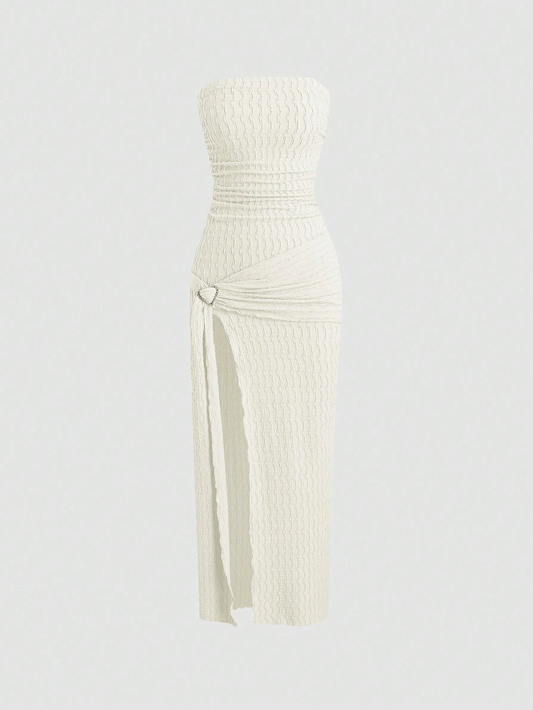 Rochie maxi SHEIN, crem