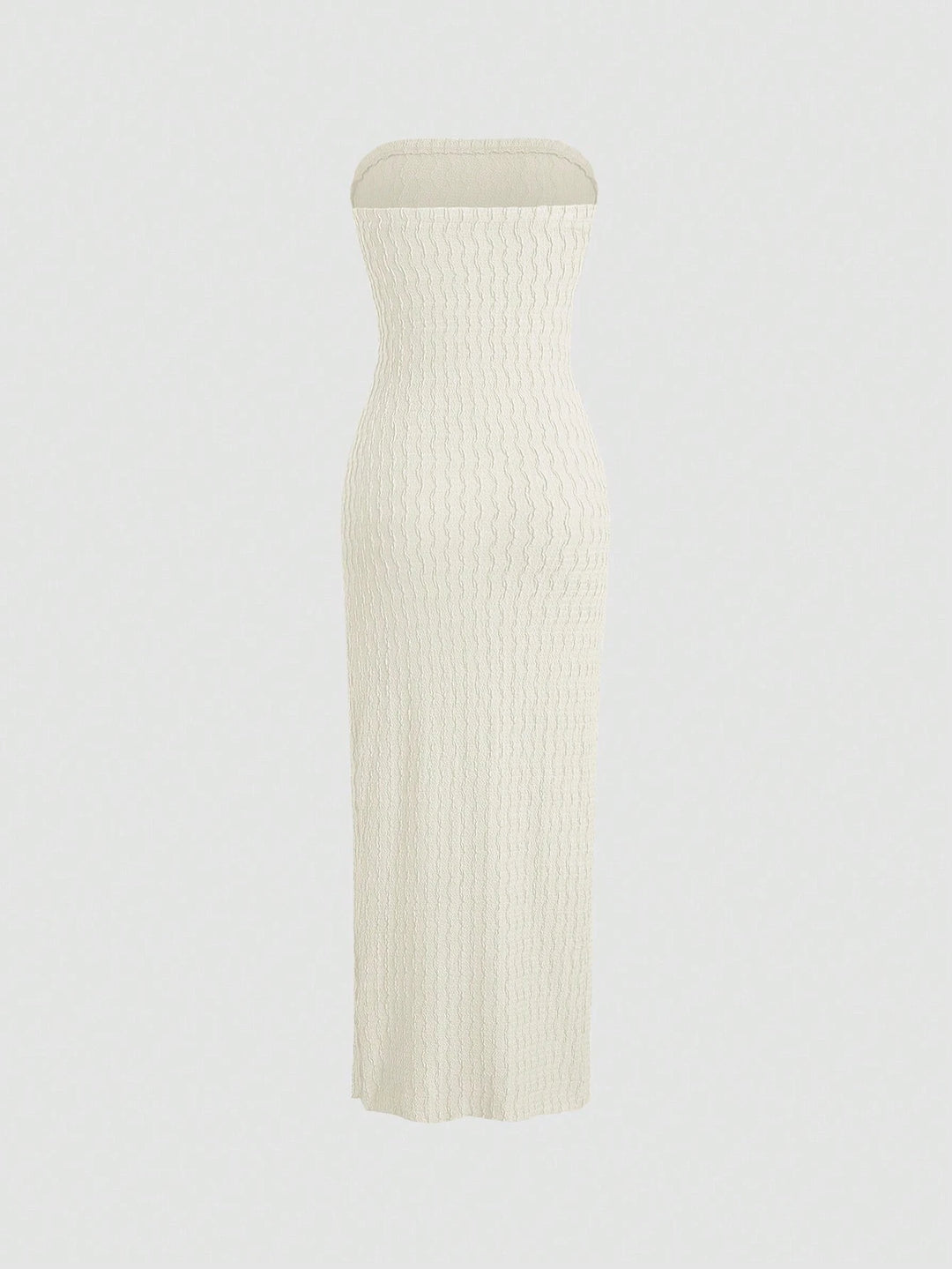 Rochie maxi SHEIN, crem