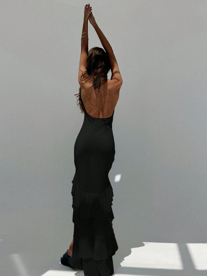 Rochie maxi SHEIN, negru