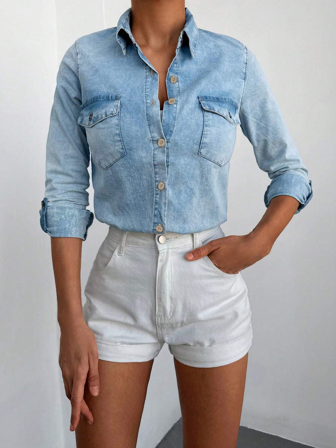 SHEIN farmering, kék