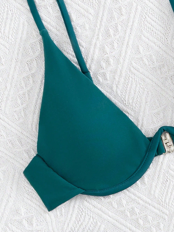 SHEIN bikini szett, zöld
