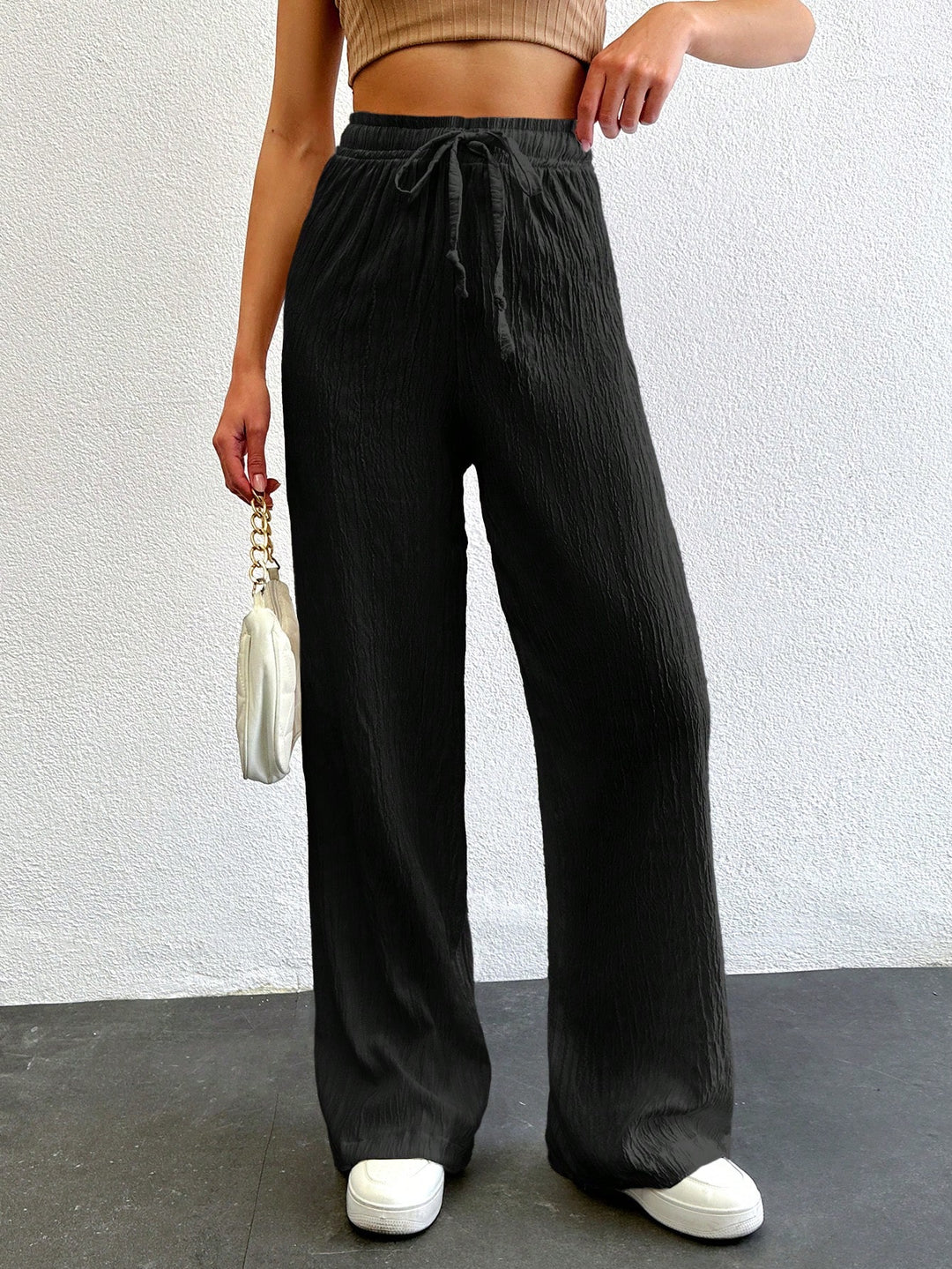 Pantaloni SHEIN, negru