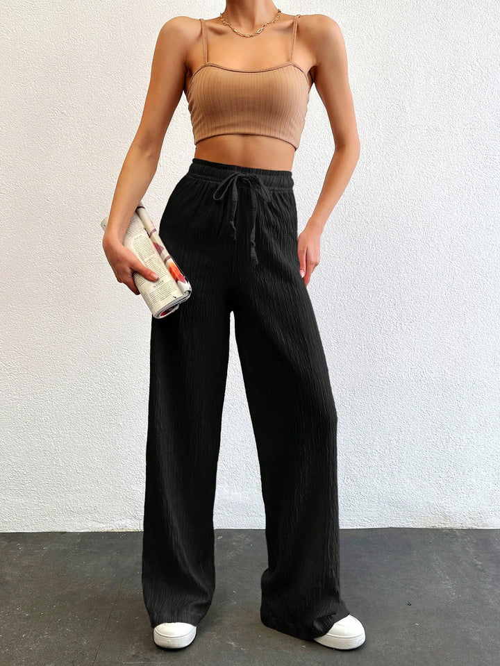 Pantaloni SHEIN, negru