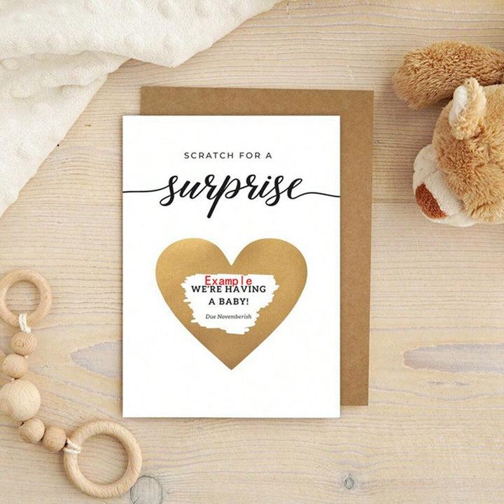 Card de felicitare SHEIN, alb