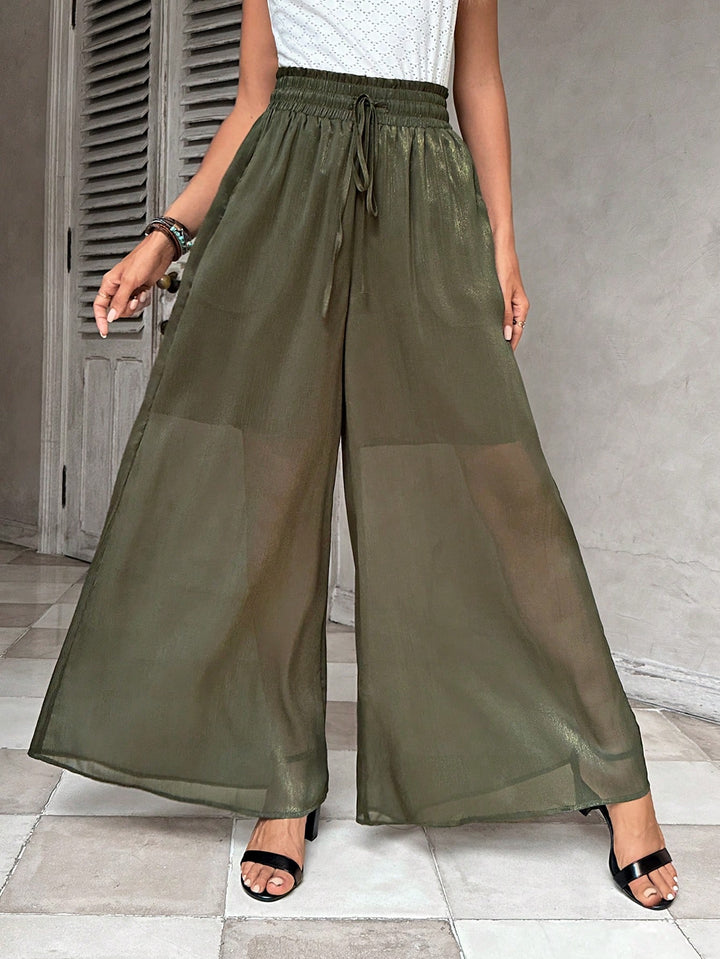 Pantaloni SHEIN, verde