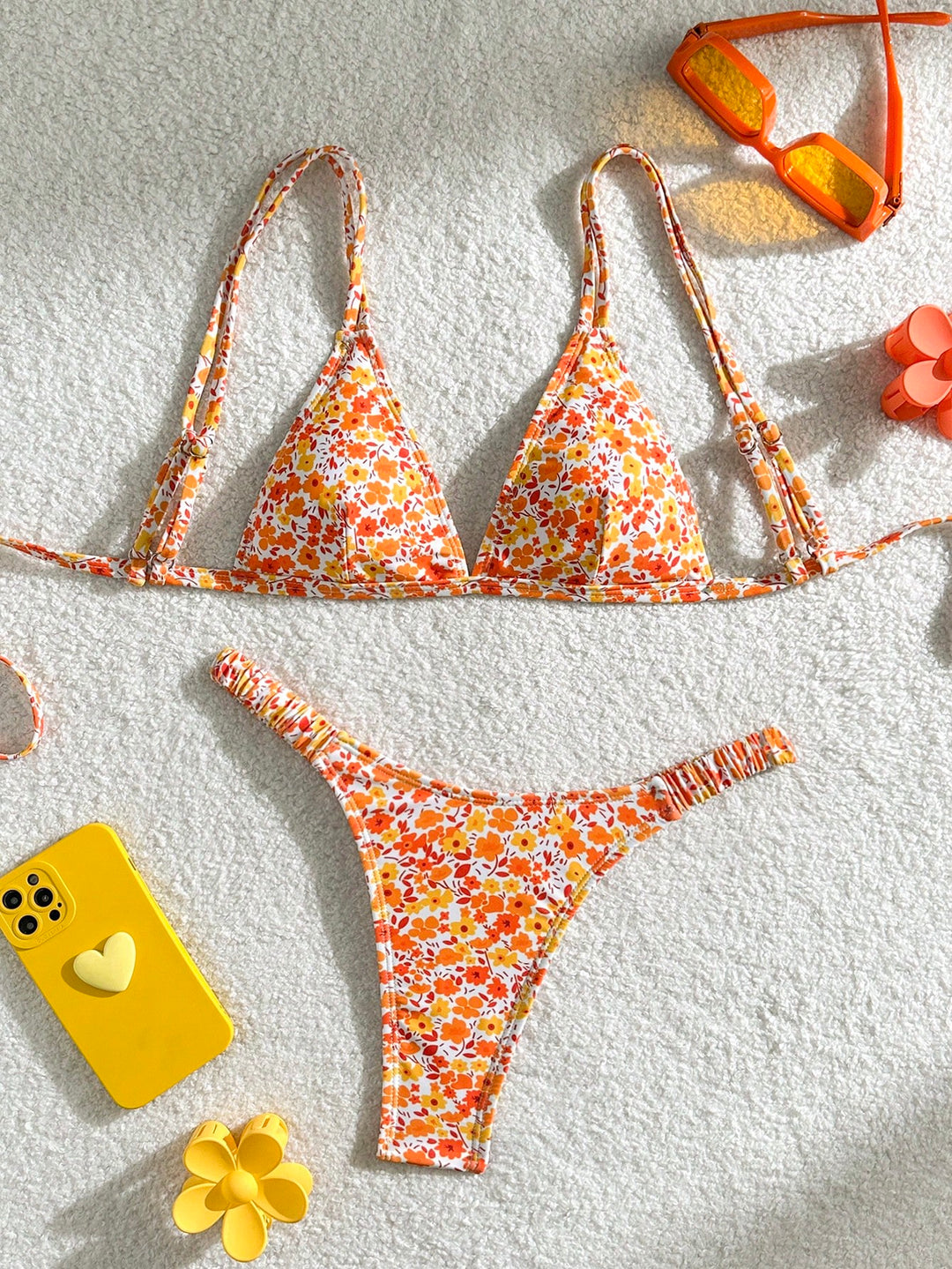 Set bikini SHEIN, mix culori