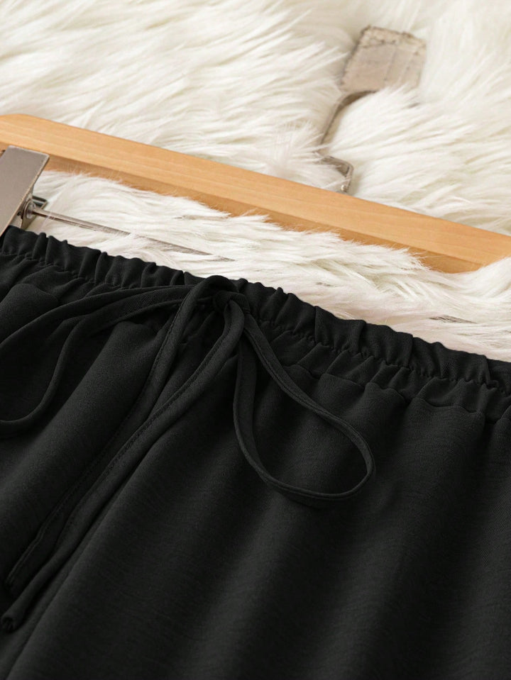 Pantaloni SHEIN, negru