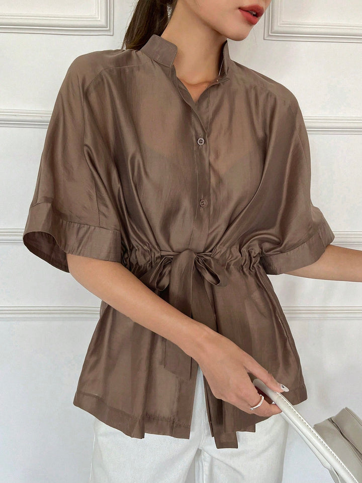 Cămașă tip tricou SHEIN
