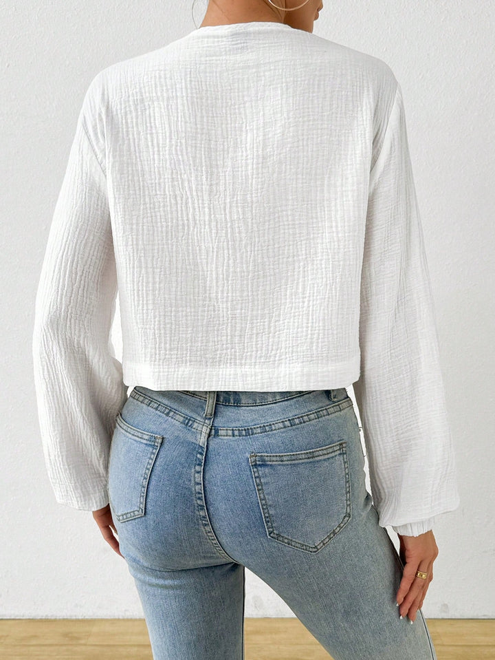 Bluza SHEIN, alb