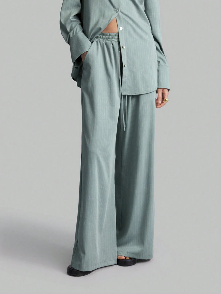 Pantaloni SHEIN, verde