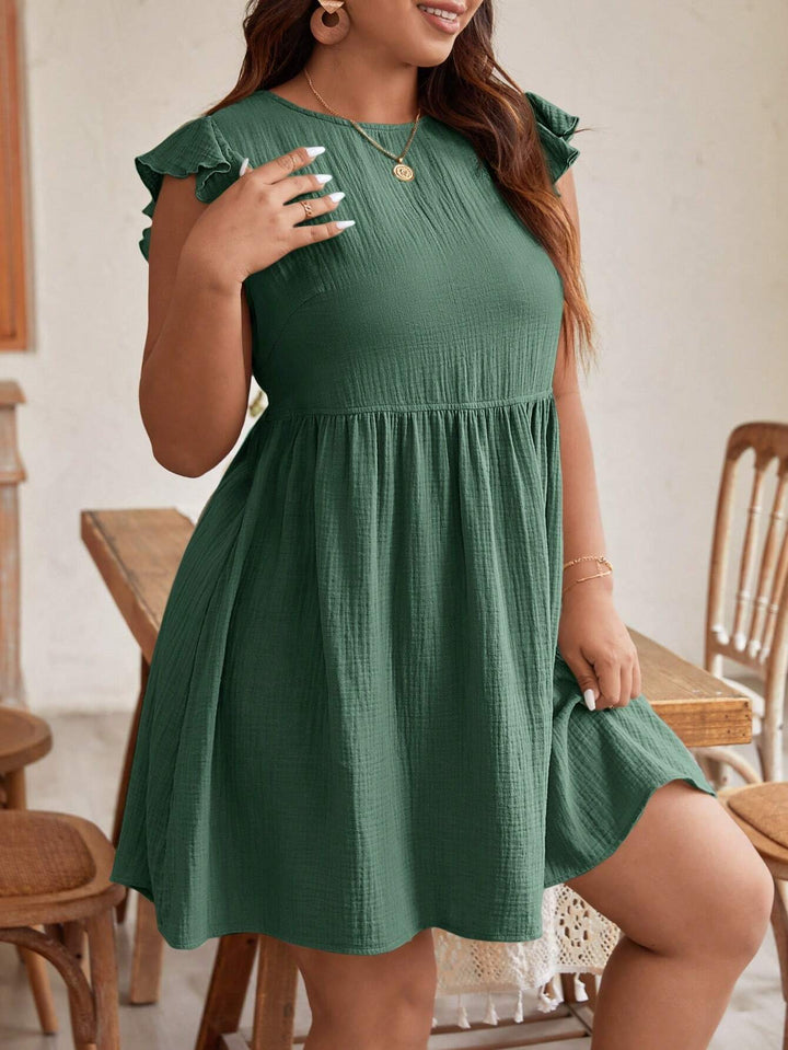 Rochie mini SHEIN, verde