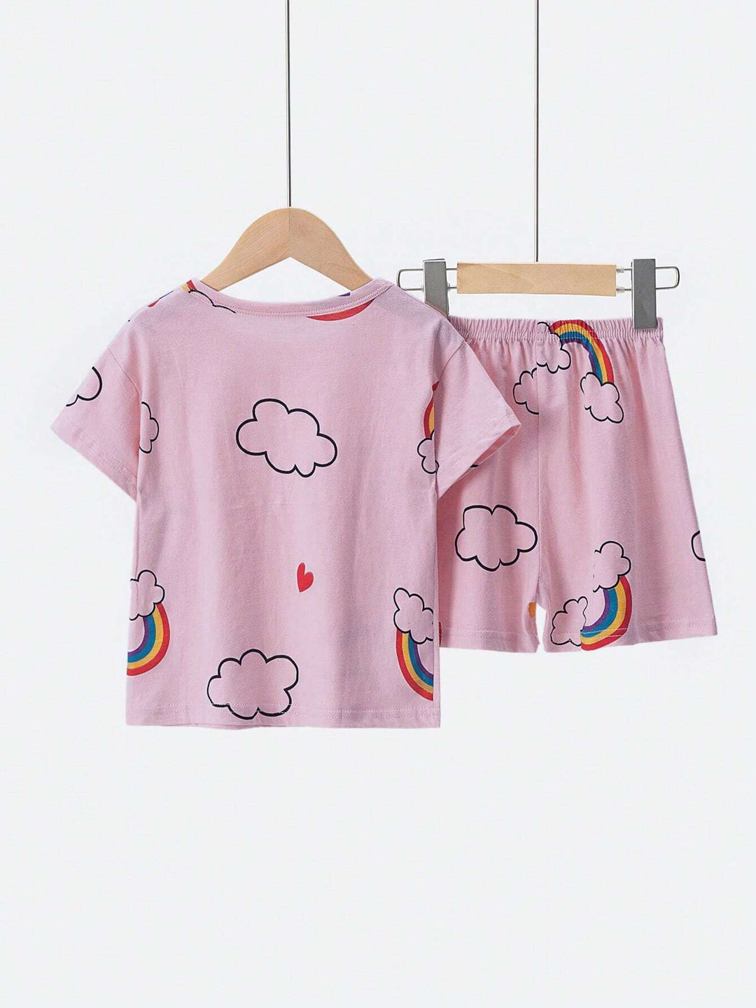 Compleu pijamale SHEIN, roz