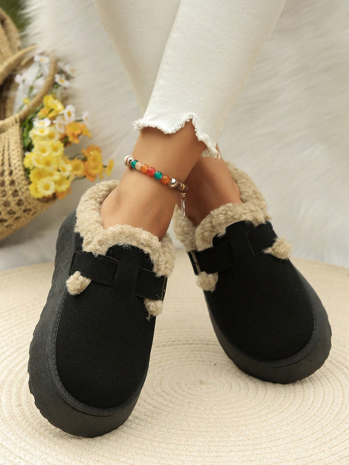 SHEIN házipapucs, fekete