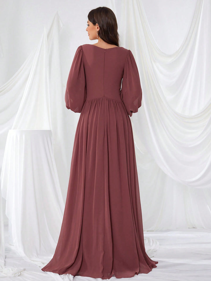 Rochie SHEIN, maro
