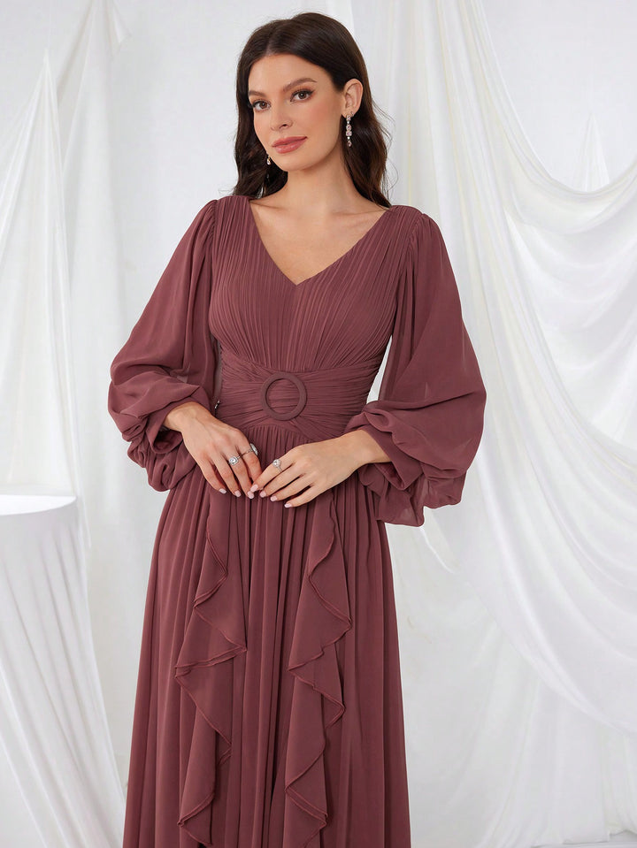 Rochie SHEIN, maro
