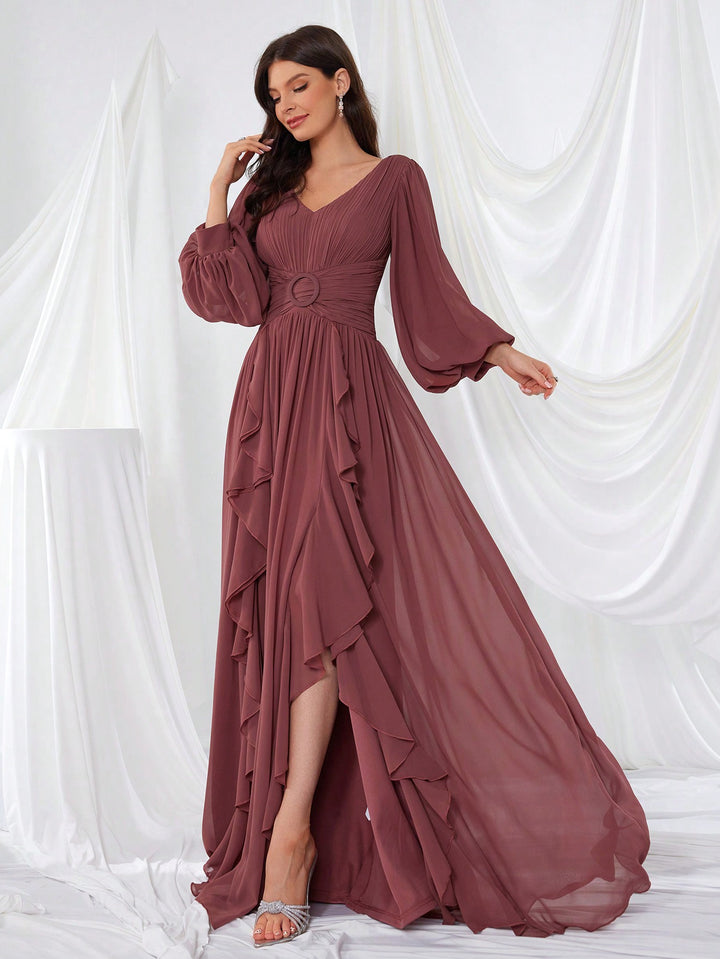 Rochie SHEIN, maro