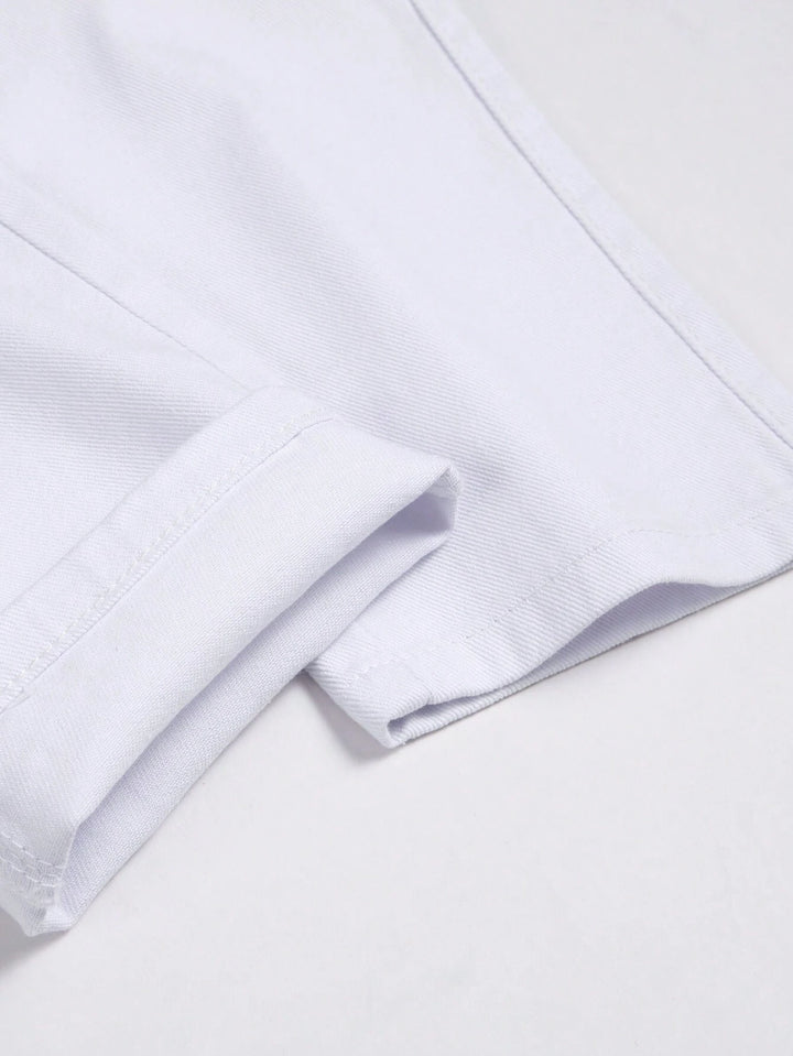 Jeans SHEIN, alb