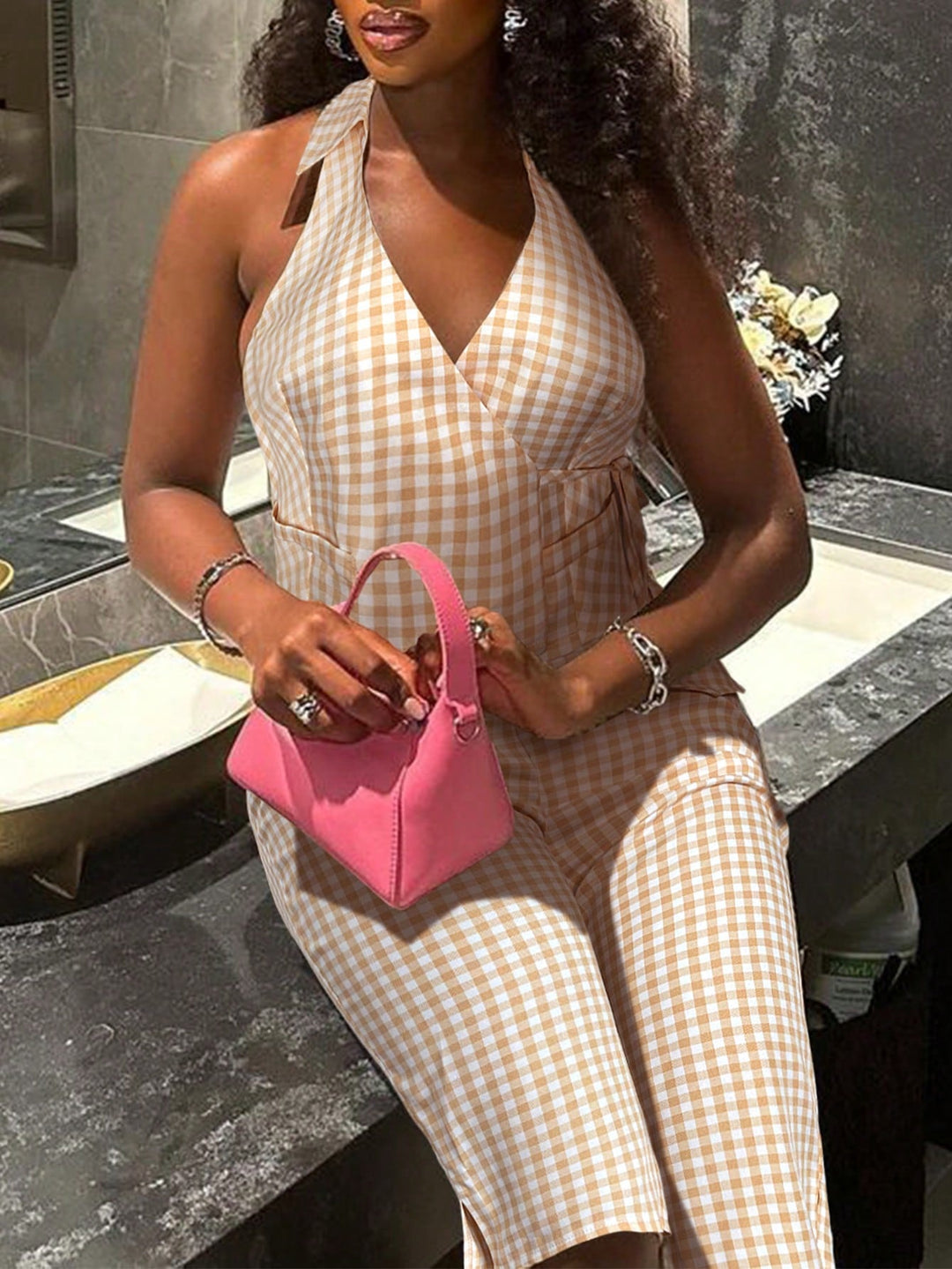 Costum SHEIN, mix culori