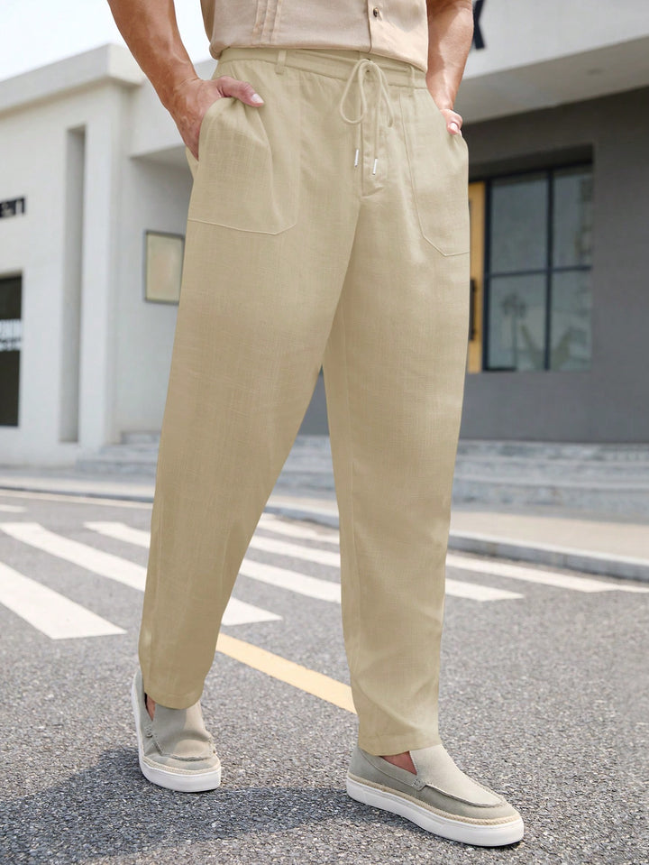 Pantalon SHEIN, portocaliu