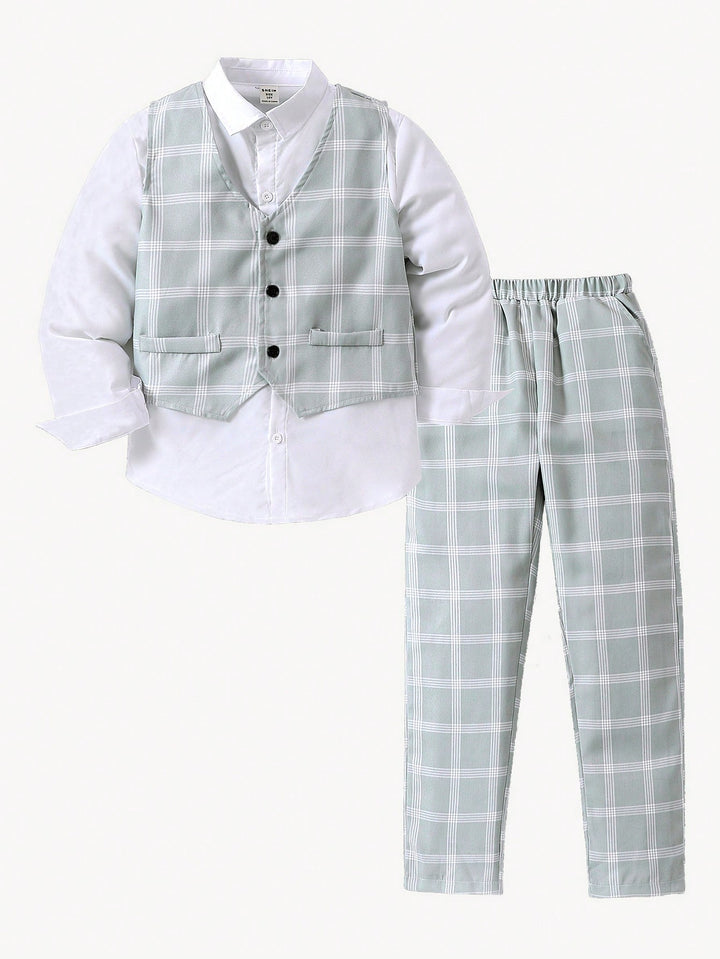 Costum SHEIN, mix culori