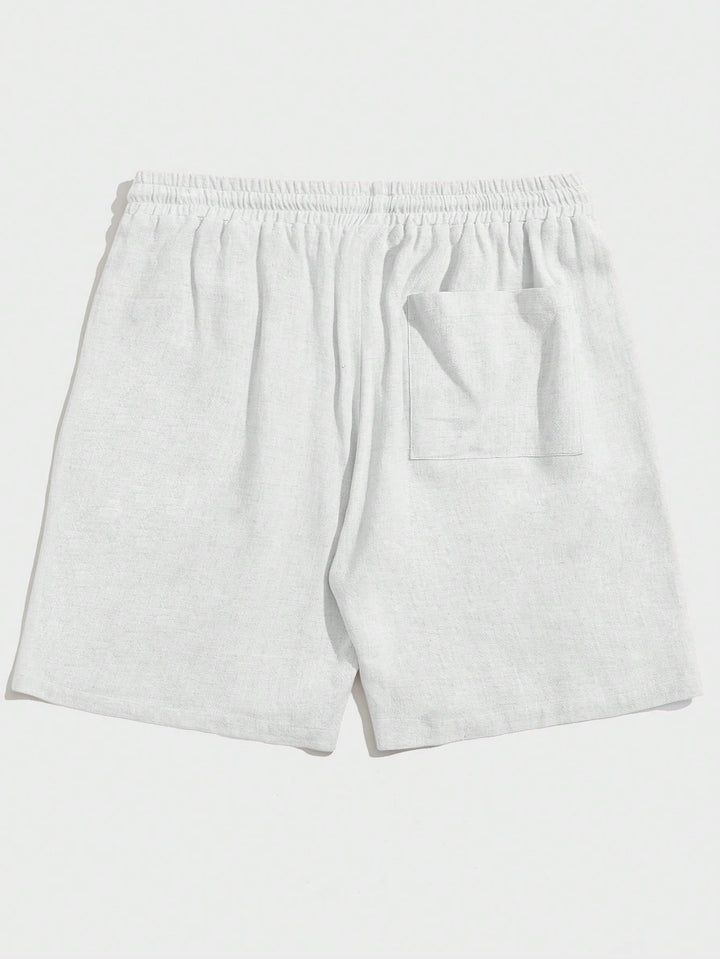 Pantaloni scurți SHEIN, alb