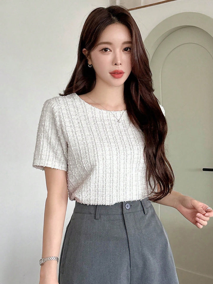 Tricou SHEIN, bej