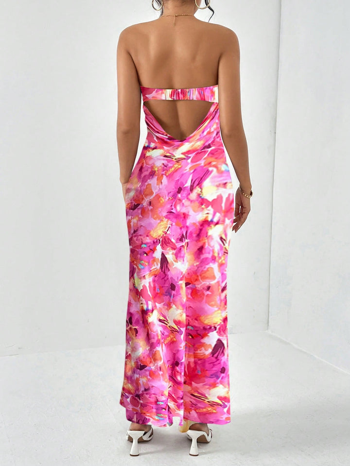 Rochie maxi SHEIN, mix culori