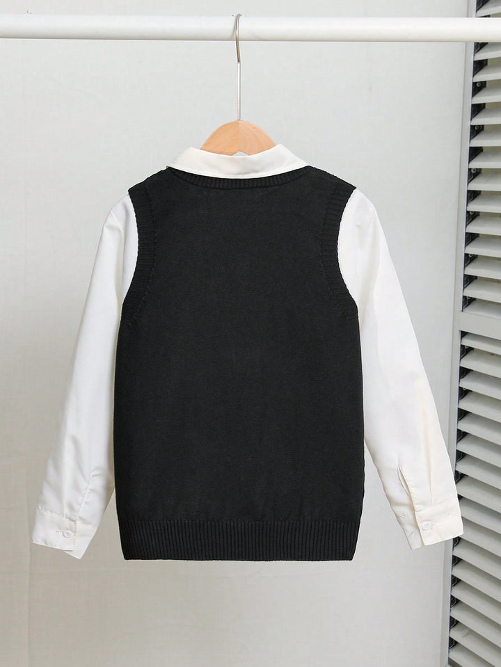 Pulover SHEIN, negru
