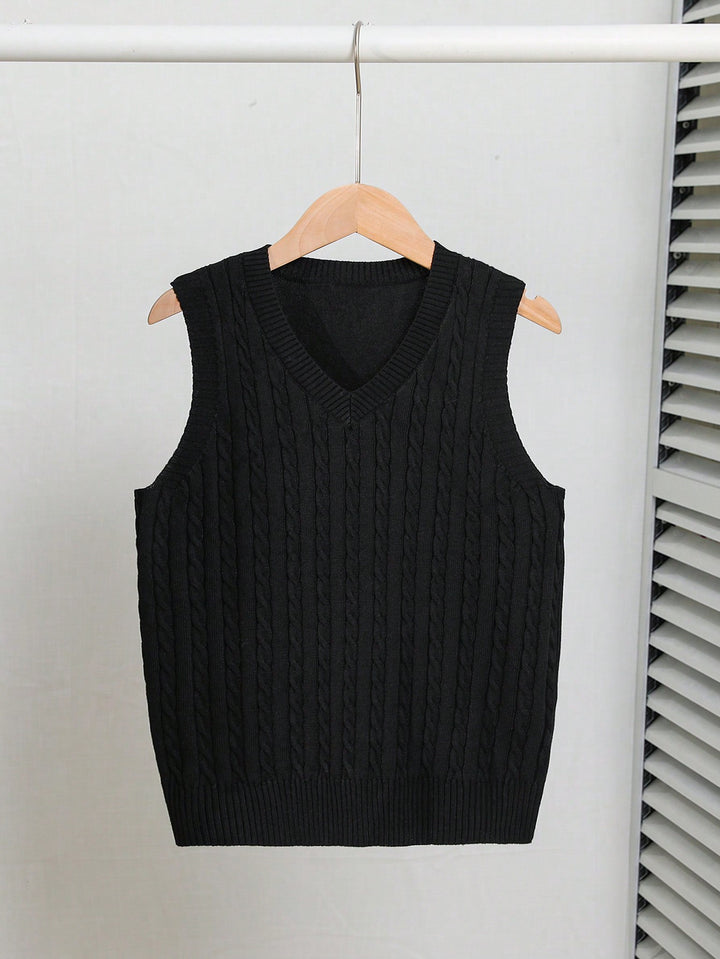 Pulover SHEIN, negru